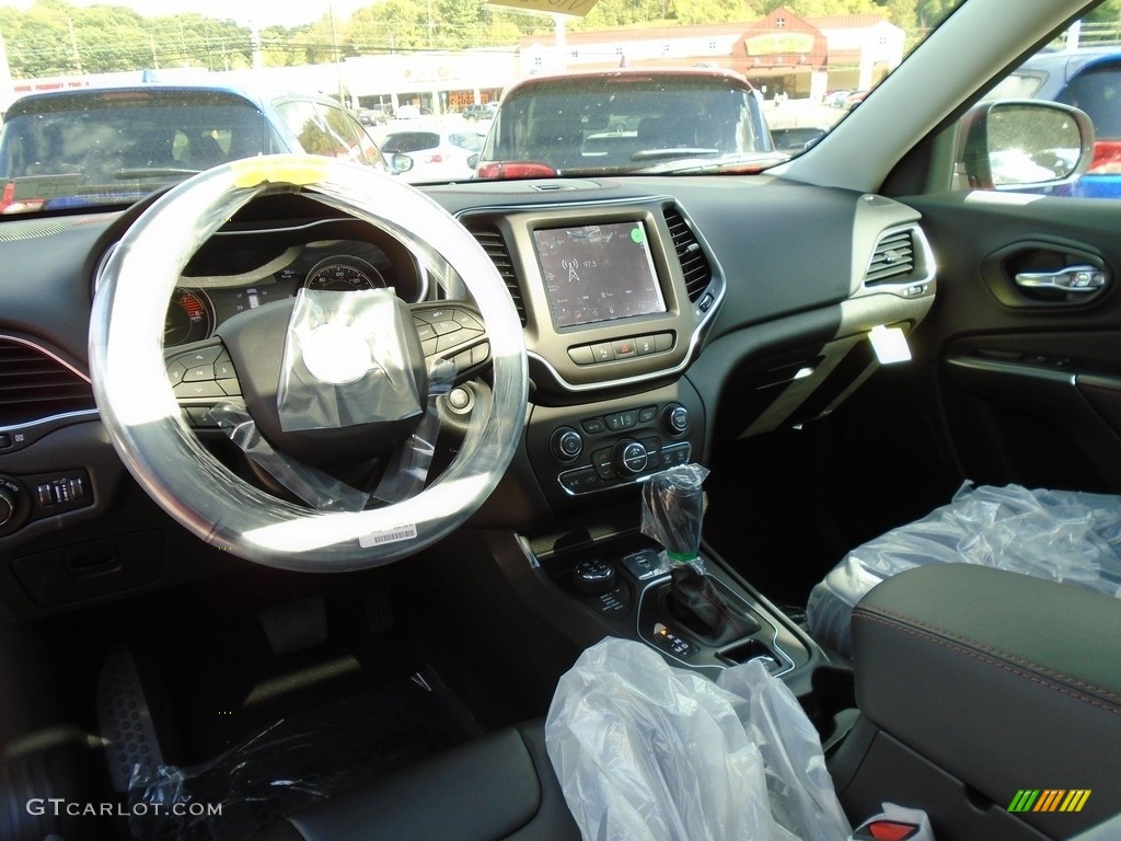 2021 Jeep Cherokee Traihawk 4x4 Black Dashboard Photo #139751339