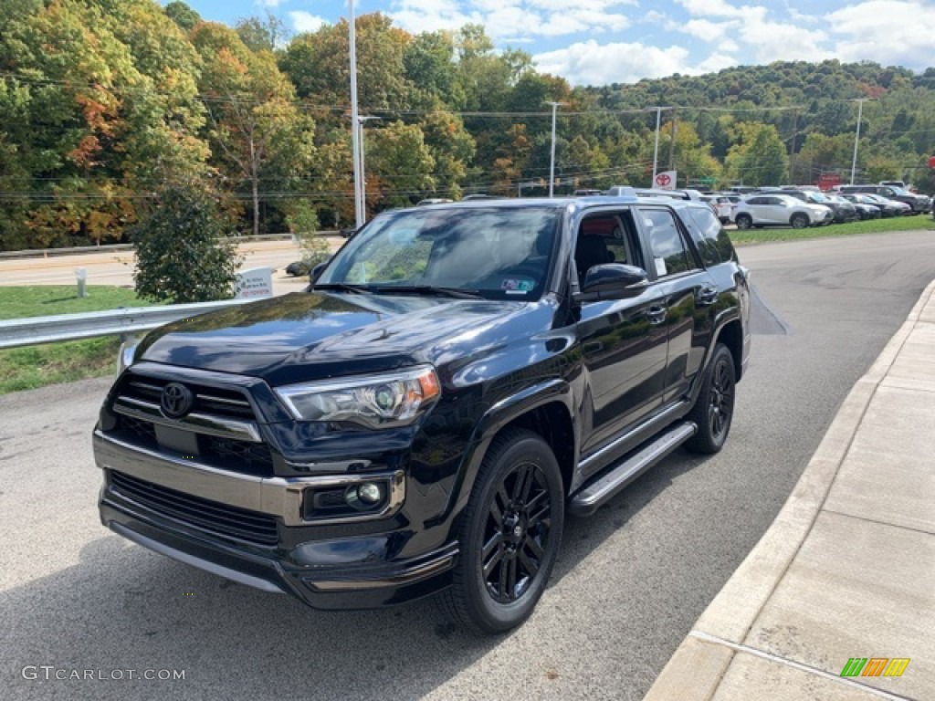 Midnight Black Metallic 2021 Toyota 4Runner Nightshade 4x4 Exterior Photo #139751375