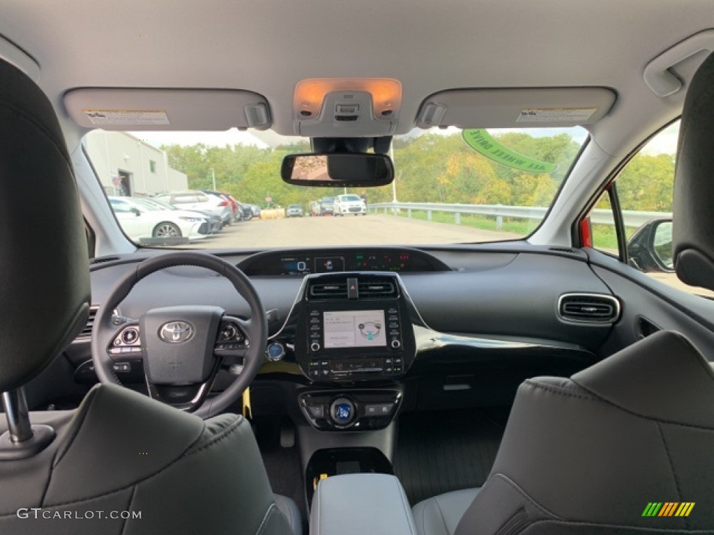 2020 Prius XLE AWD-e - Supersonic Red / Black photo #23