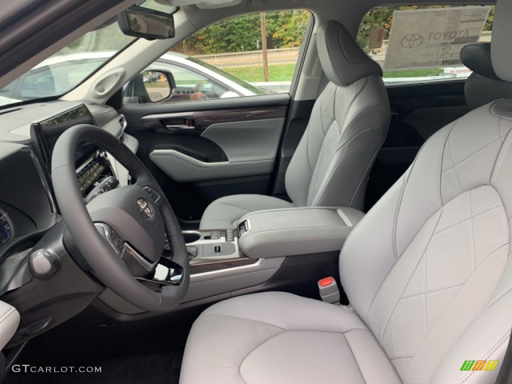 2021 Toyota Highlander Hybrid Platinum AWD Front Seat Photo #139751755