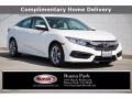 Taffeta White - Civic LX Sedan Photo No. 1