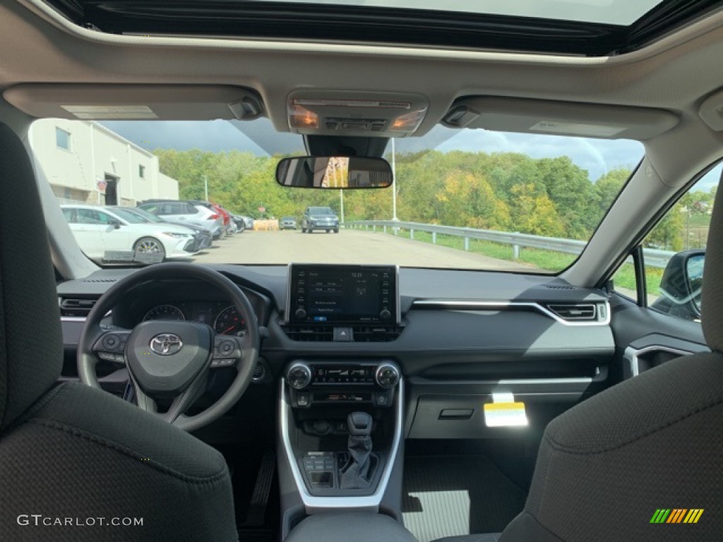 2021 Toyota RAV4 XLE AWD Black Dashboard Photo #139752404