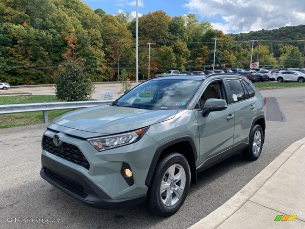 Lunar Rock 2021 Toyota RAV4 XLE AWD Exterior Photo #139752545