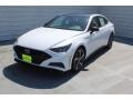 2021 Hyper White Hyundai Sonata SEL Plus  photo #4