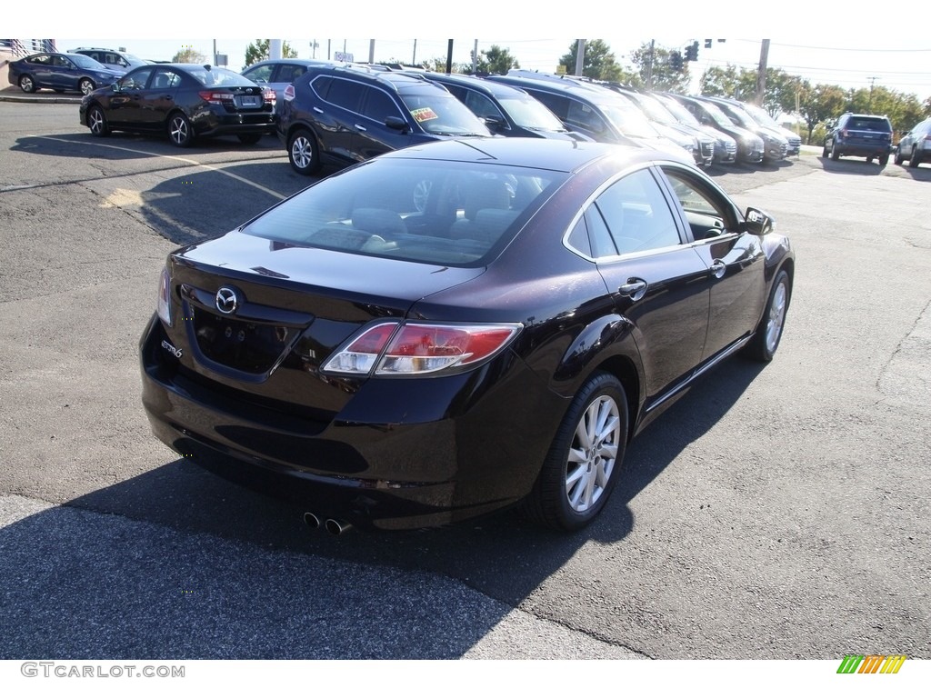 2011 MAZDA6 i Touring Sedan - Black Cherry Metallic / Beige photo #5