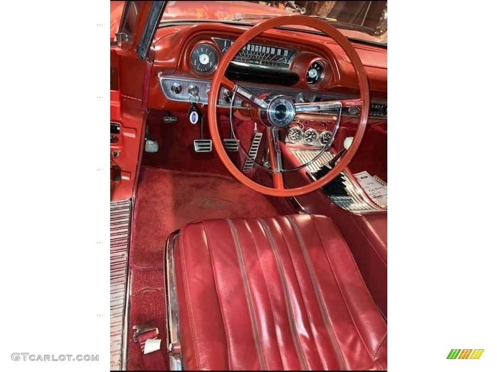 1963 Ford Galaxie 500/XL Convertible Controls Photos