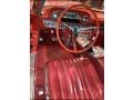 1963 Ford Galaxie Red Interior Controls Photo