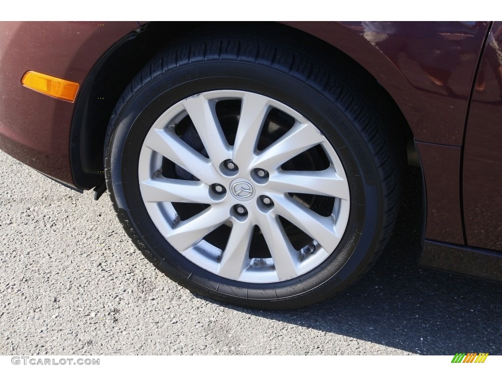 2011 MAZDA6 i Touring Sedan - Black Cherry Metallic / Beige photo #17