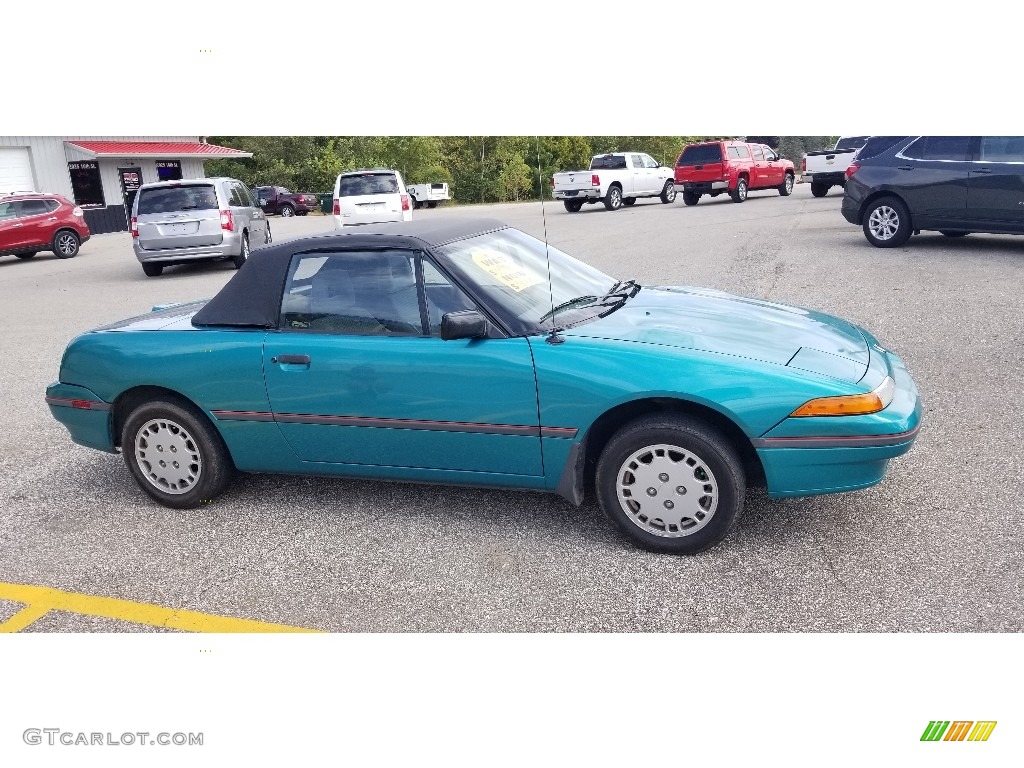 Marine Blue Metallic 1993 Mercury Capri Convertible Exterior Photo #139753055