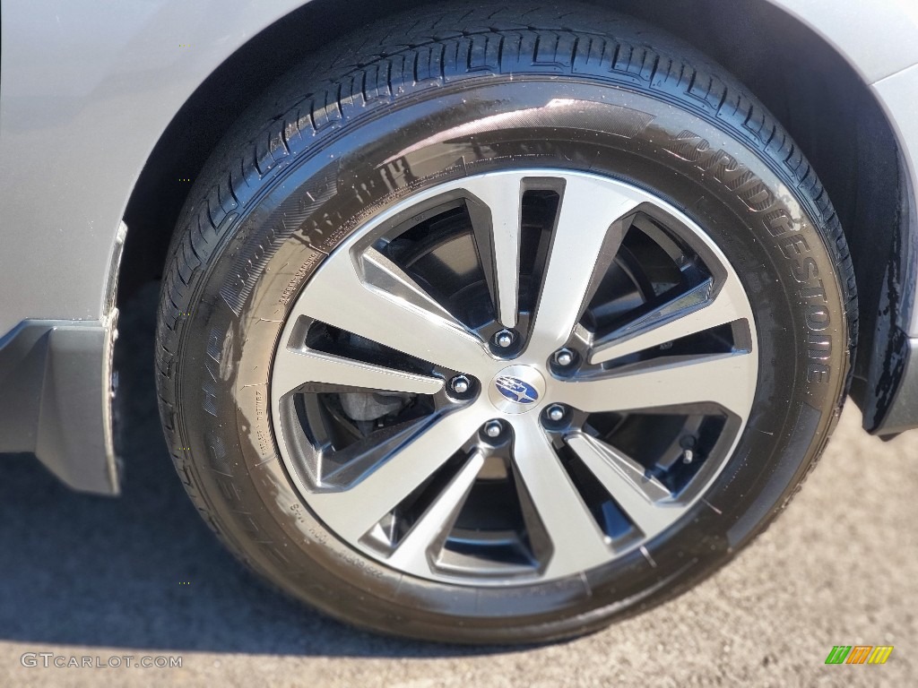 2018 Outback 2.5i Limited - Ice Silver Metallic / Black photo #17