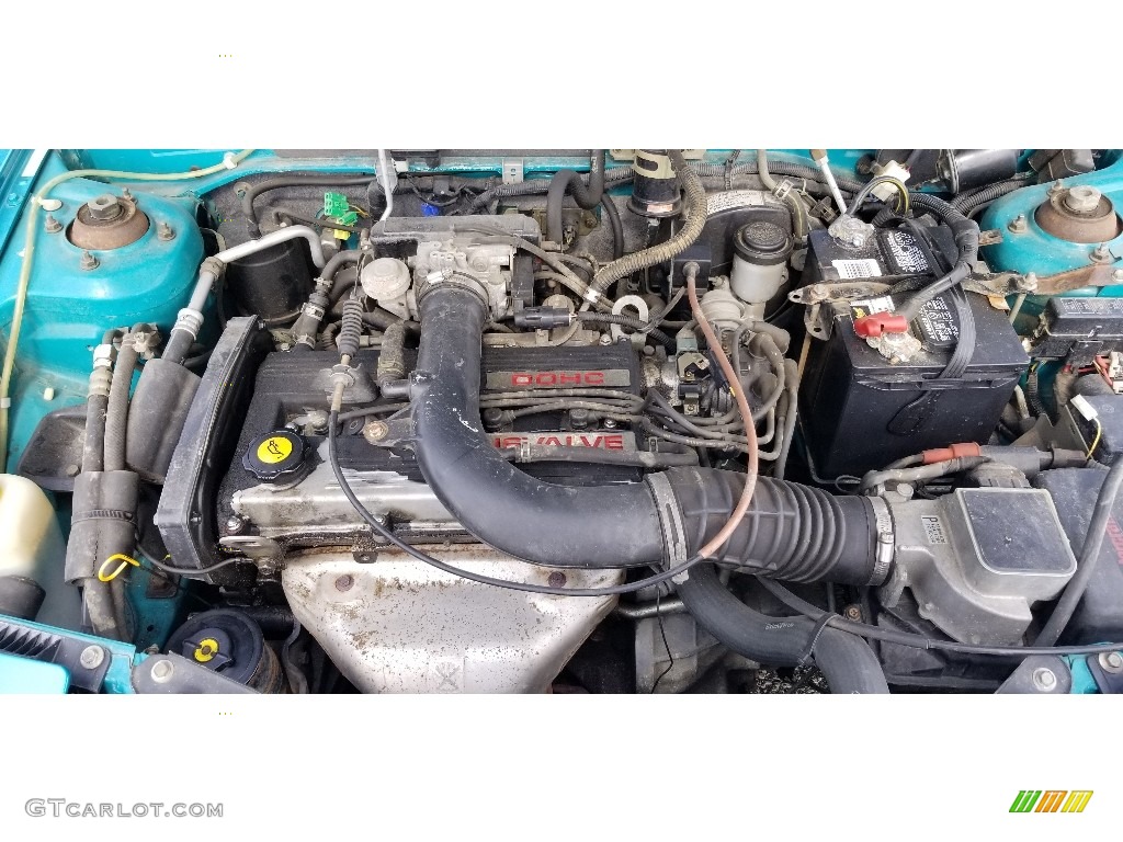 1993 Mercury Capri Convertible 1.6 Liter DOHC 16-Valve 4 Cylinder Engine Photo #139753202
