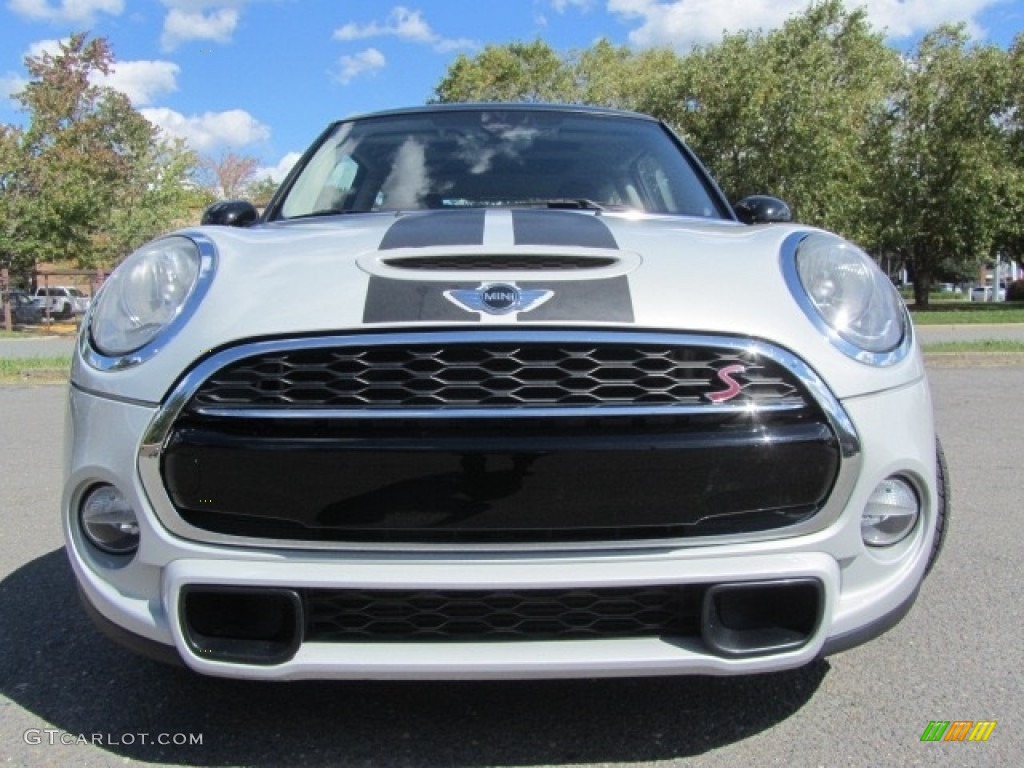 2014 Cooper S Hardtop - White Silver Metallic / Carbon Black photo #4