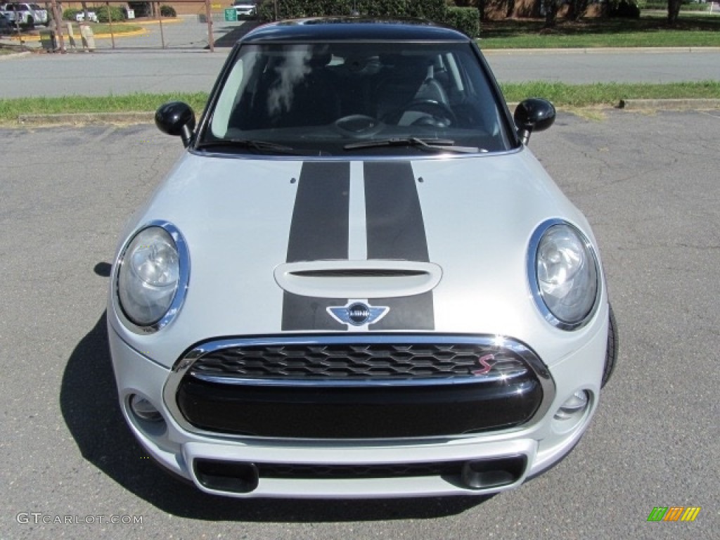 2014 Cooper S Hardtop - White Silver Metallic / Carbon Black photo #5