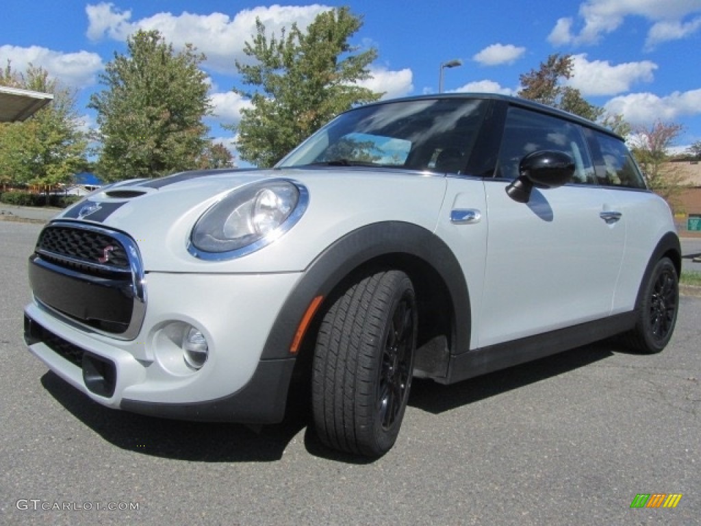 2014 Cooper S Hardtop - White Silver Metallic / Carbon Black photo #6