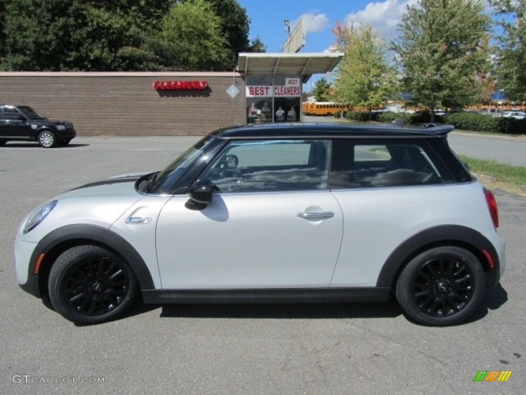 2014 Cooper S Hardtop - White Silver Metallic / Carbon Black photo #7