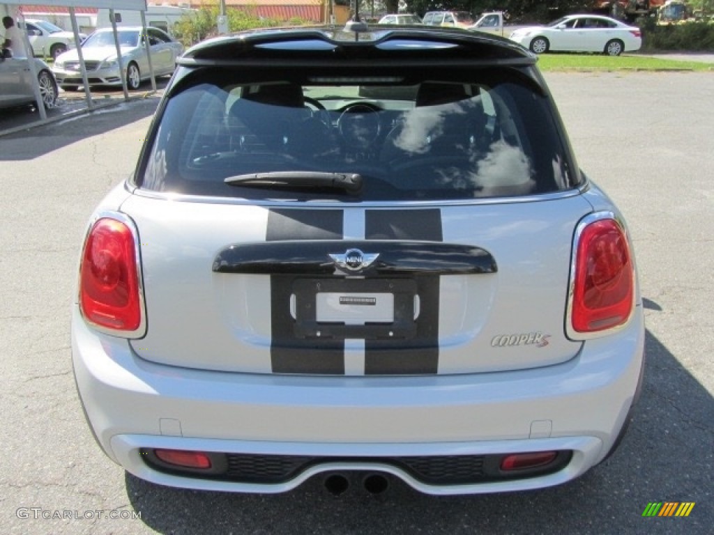 2014 Cooper S Hardtop - White Silver Metallic / Carbon Black photo #9