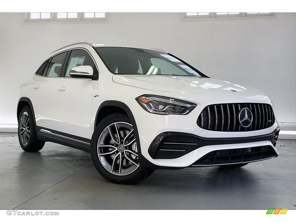 Polar White 2021 Mercedes-Benz GLA AMG 35 4Matic Exterior Photo #139754110