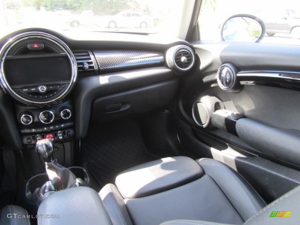 2014 Cooper S Hardtop - White Silver Metallic / Carbon Black photo #14