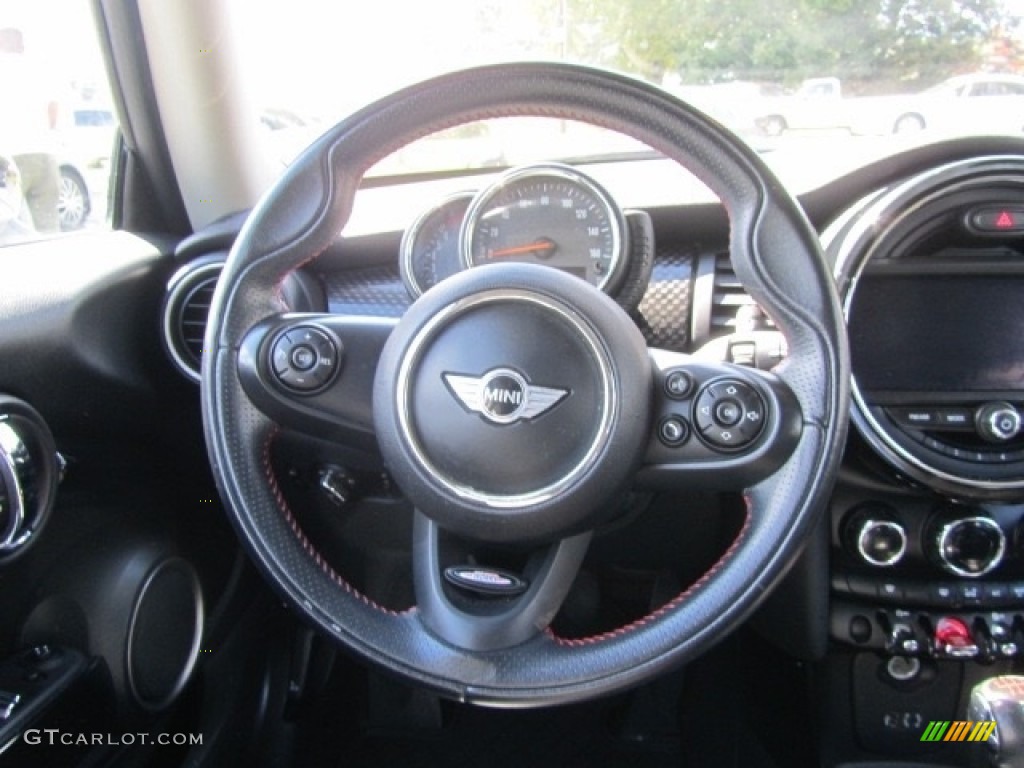2014 Cooper S Hardtop - White Silver Metallic / Carbon Black photo #15