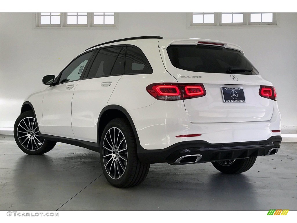 2020 GLC 300 - Polar White / AMG Cranberry Red/Black photo #2