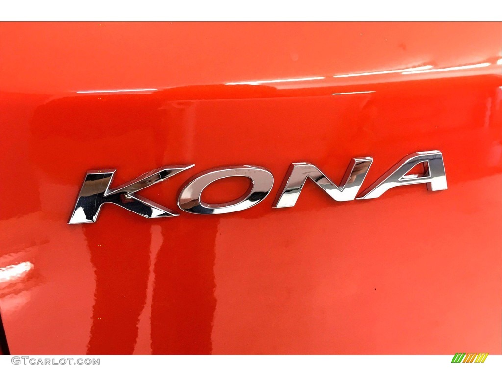 2019 Kona SEL - Sunset Orange / Black photo #7