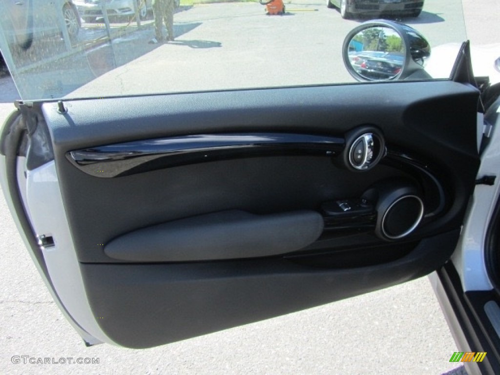 2014 Cooper S Hardtop - White Silver Metallic / Carbon Black photo #18