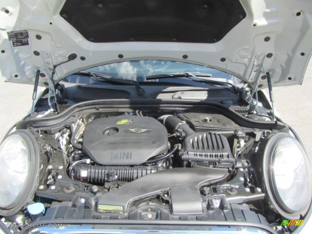 2014 Cooper S Hardtop - White Silver Metallic / Carbon Black photo #25