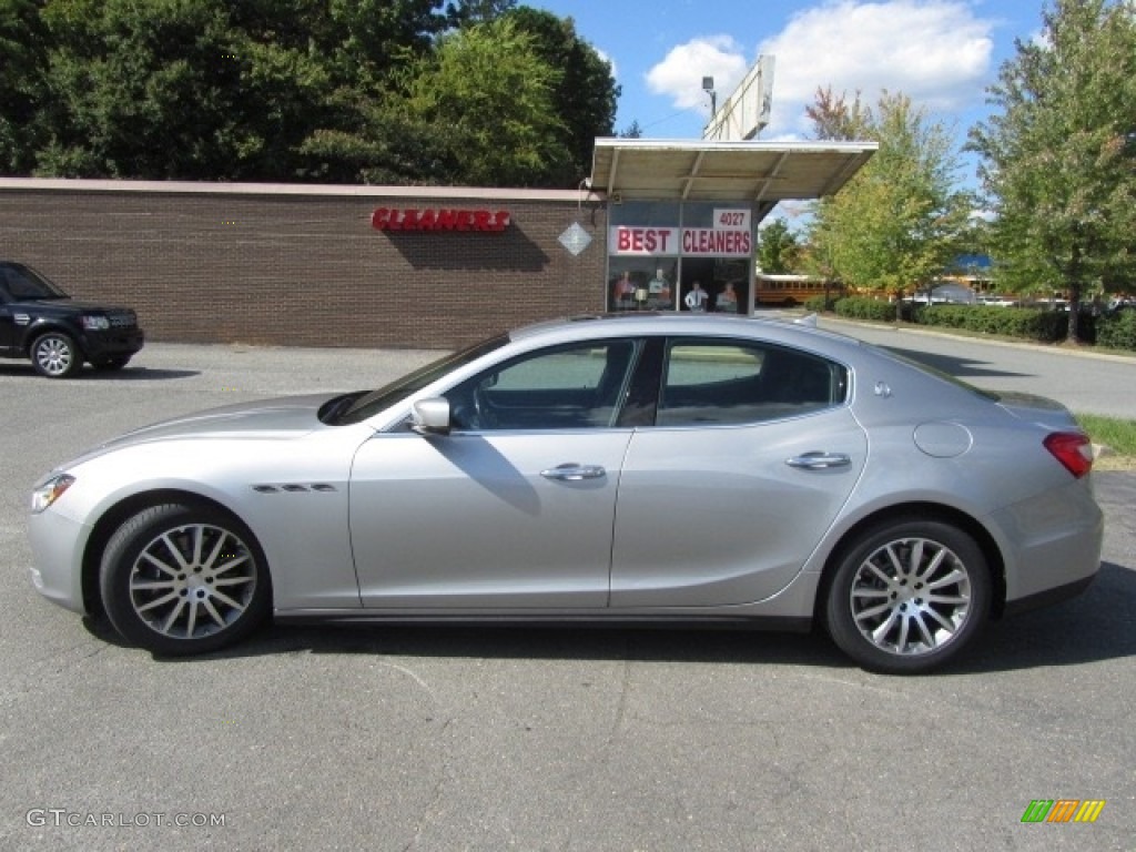 2014 Ghibli S Q4 - Grigio Metallo (Grey Metallic) / Nero photo #7