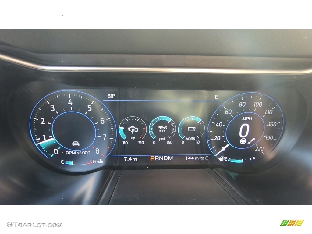 2020 Ford Mustang Shelby GT500 Gauges Photo #139754606