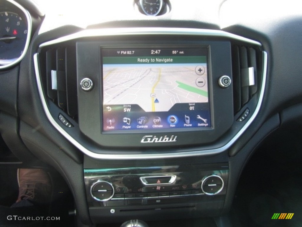 2014 Ghibli S Q4 - Grigio Metallo (Grey Metallic) / Nero photo #15