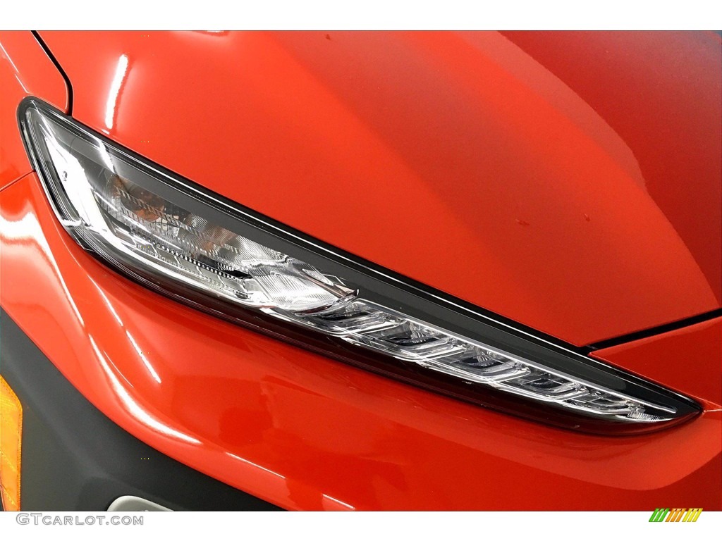 2019 Kona SEL - Sunset Orange / Black photo #26