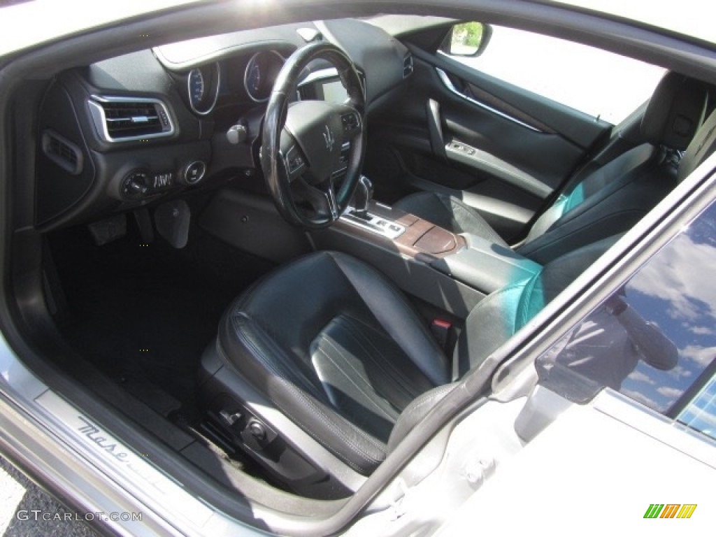 2014 Ghibli S Q4 - Grigio Metallo (Grey Metallic) / Nero photo #17