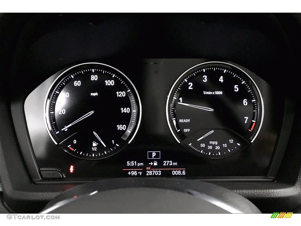 2018 BMW X2 sDrive28i Gauges Photo #139755416