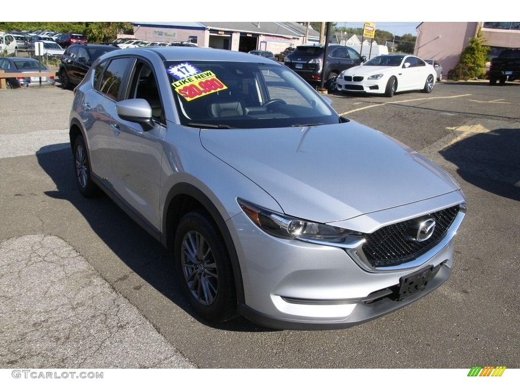 Sonic Silver Metallic 2017 Mazda CX-5 Touring AWD Exterior Photo #139755434