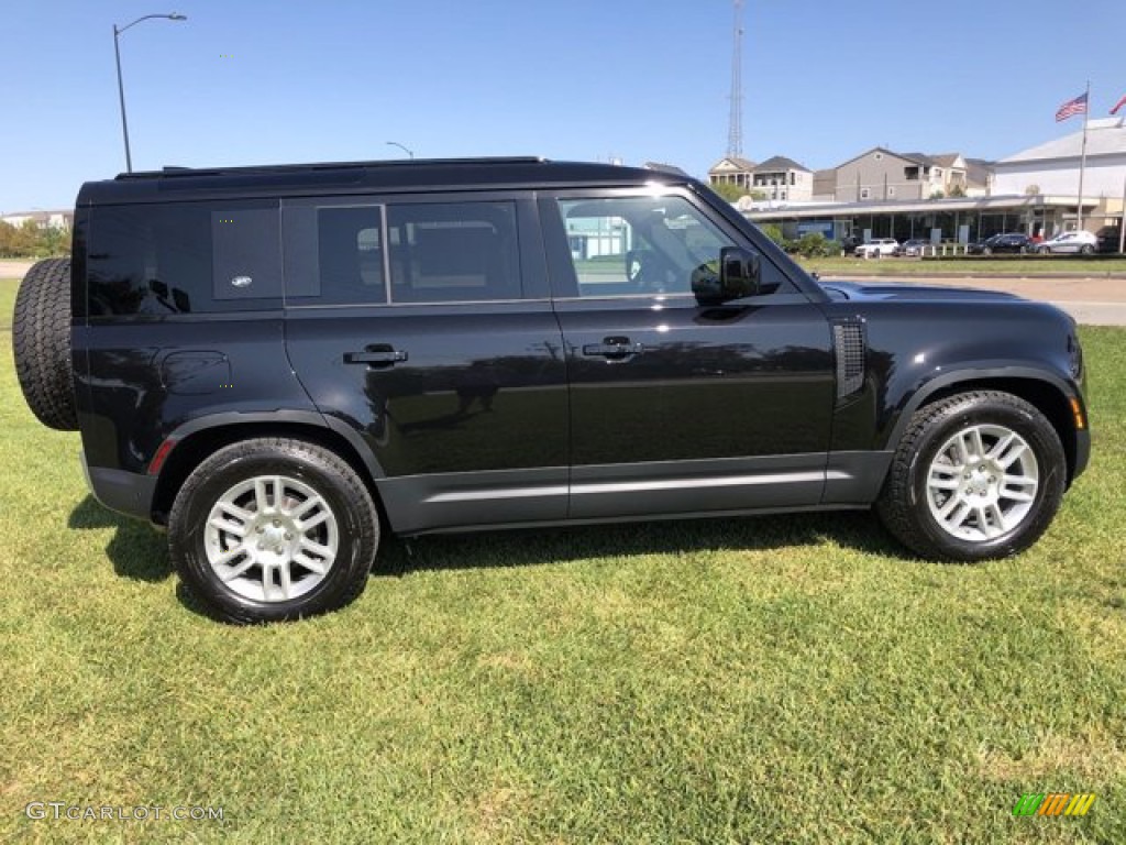 Santorini Black Metallic 2020 Land Rover Defender 110 S Exterior Photo #139755719