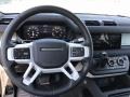 Ebony 2020 Land Rover Defender 110 S Steering Wheel