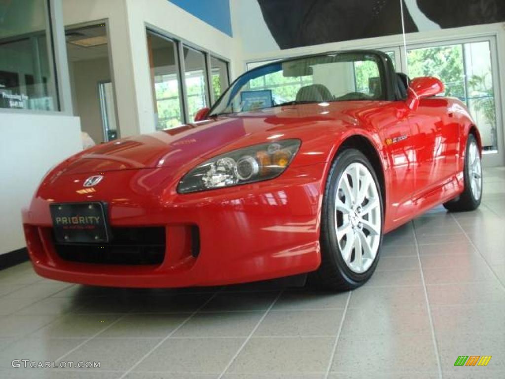 2006 S2000 Roadster - New Formula Red / Black photo #1