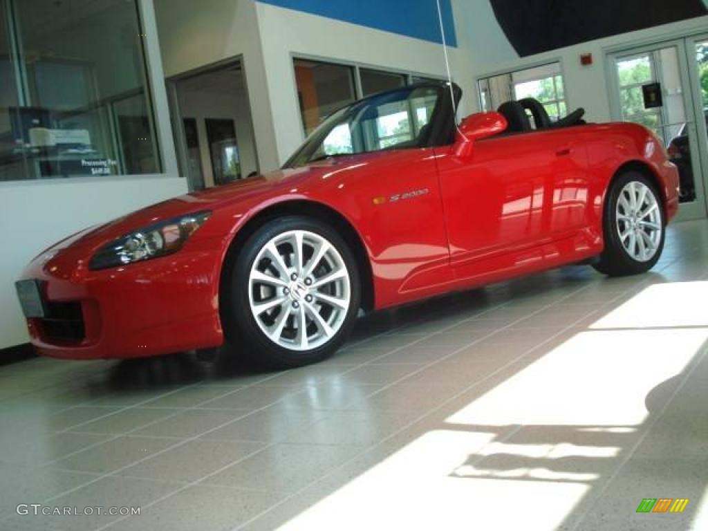 2006 S2000 Roadster - New Formula Red / Black photo #2