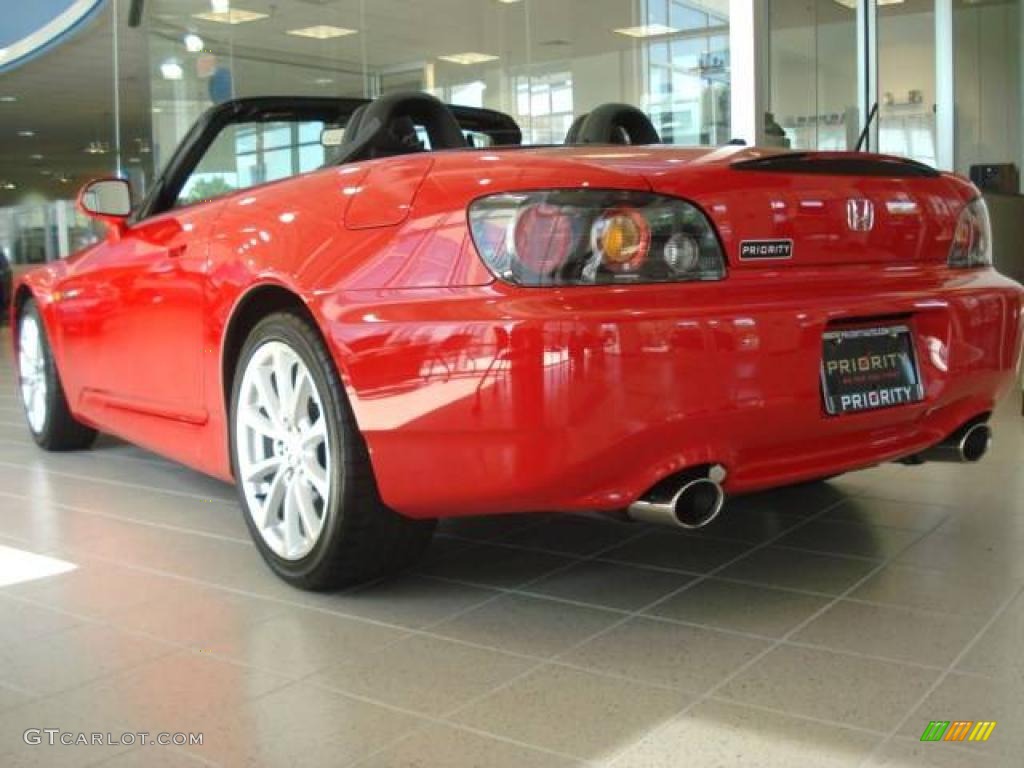 2006 S2000 Roadster - New Formula Red / Black photo #3