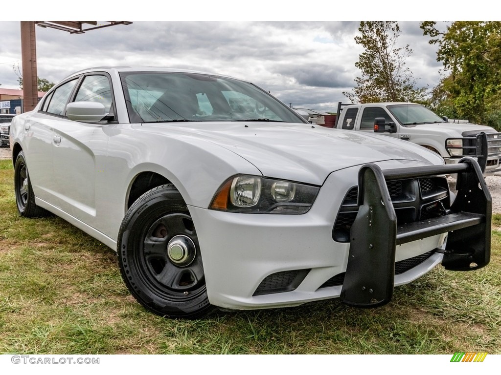 Bright White 2013 Dodge Charger Police Exterior Photo #139758535