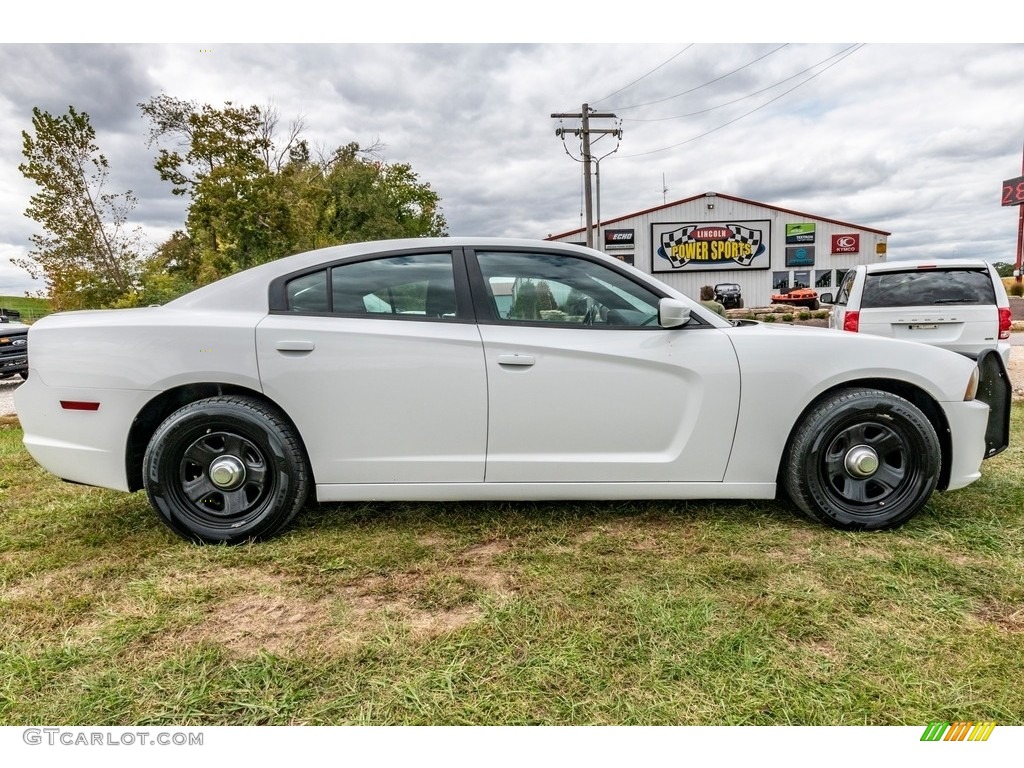 2013 Charger Police - Bright White / Black photo #2