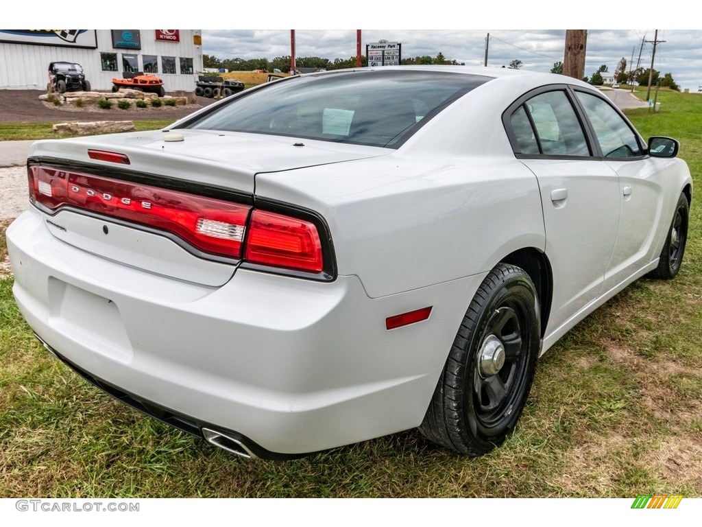 2013 Charger Police - Bright White / Black photo #3