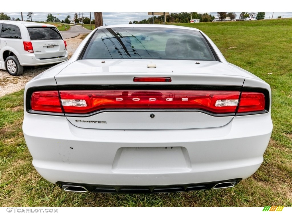 2013 Charger Police - Bright White / Black photo #4