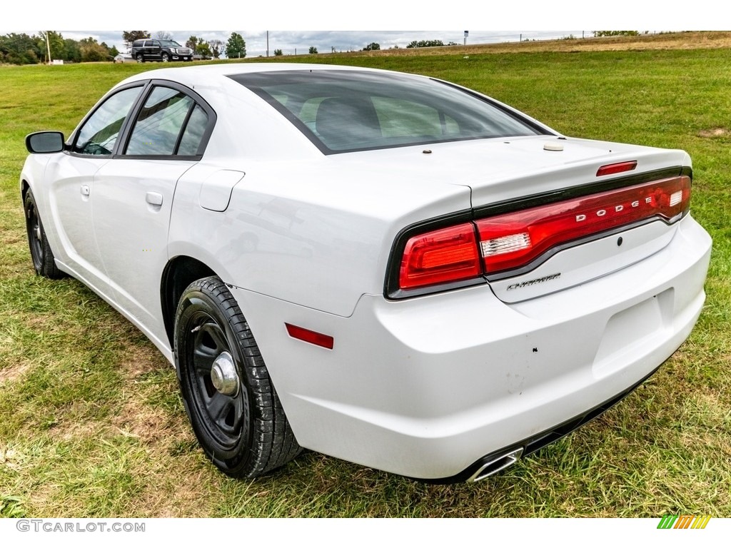 2013 Charger Police - Bright White / Black photo #5