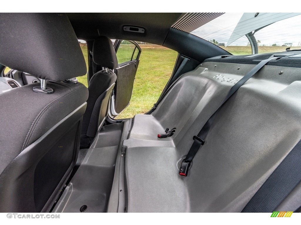 2013 Dodge Charger Police Rear Seat Photos