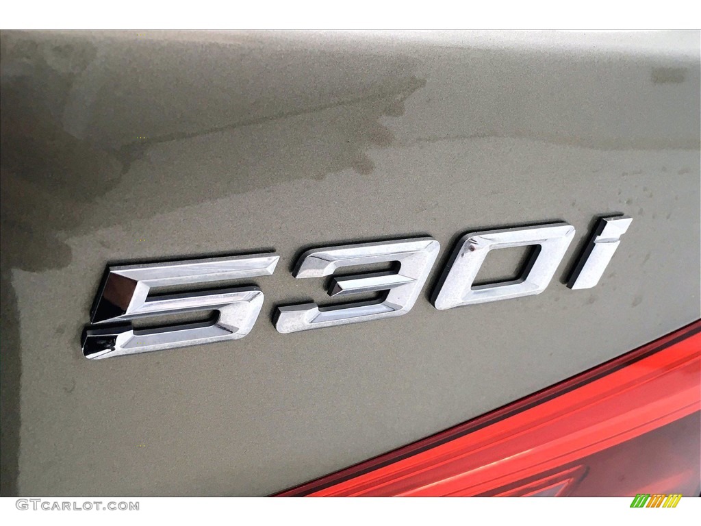 2017 5 Series 530i Sedan - Atlas Cedar Metallic / Canberra Beige photo #7