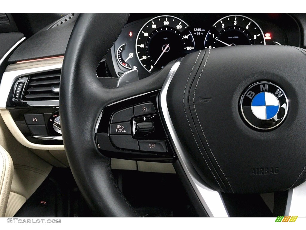 2017 5 Series 530i Sedan - Atlas Cedar Metallic / Canberra Beige photo #18