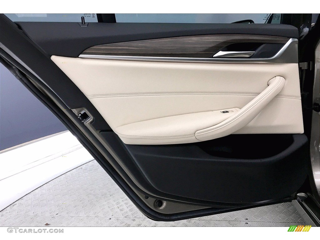 2017 5 Series 530i Sedan - Atlas Cedar Metallic / Canberra Beige photo #25