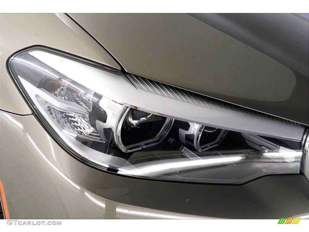 2017 5 Series 530i Sedan - Atlas Cedar Metallic / Canberra Beige photo #26