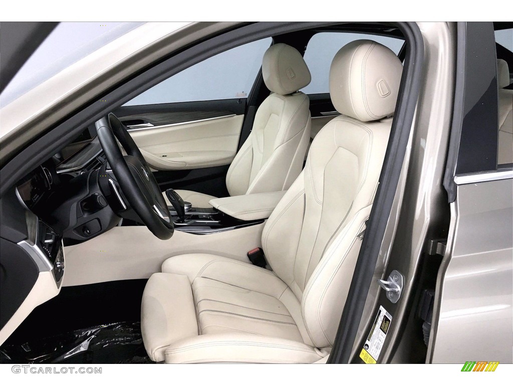 2017 5 Series 530i Sedan - Atlas Cedar Metallic / Canberra Beige photo #28